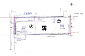 土地　B-57　箕輪町中箕輪分譲地 残り2区画