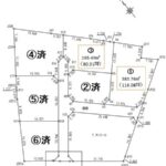 土地（分譲地6区画）　B-74 伊那市西箕輪（大萱）残り2区画