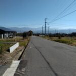 前面道路